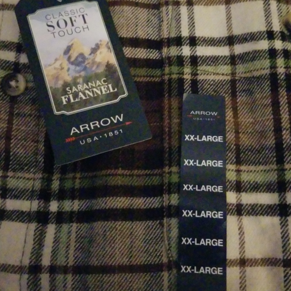 Flannel brown hues shirt - Picture 2 of 3